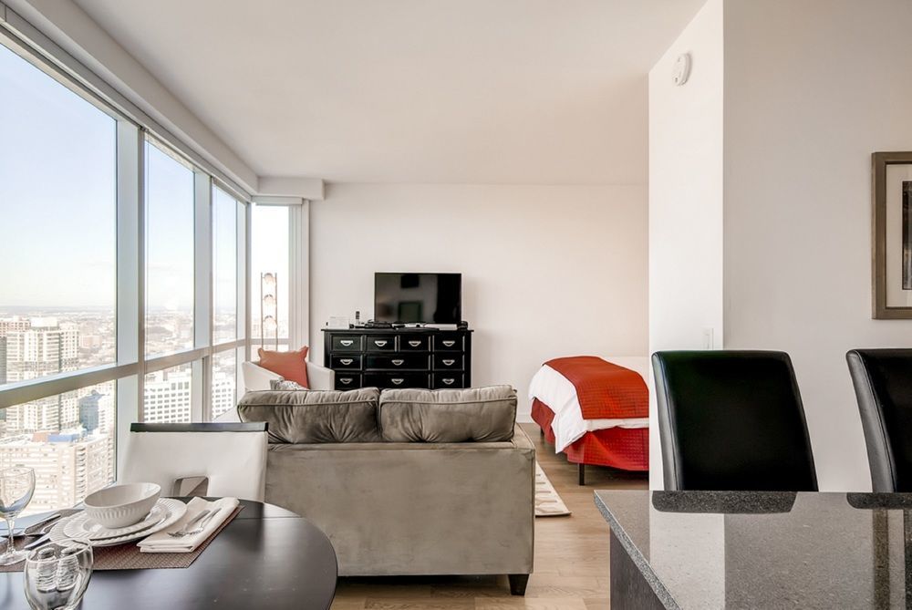 Global Luxury Suites At Greene Jersey City Buitenkant foto